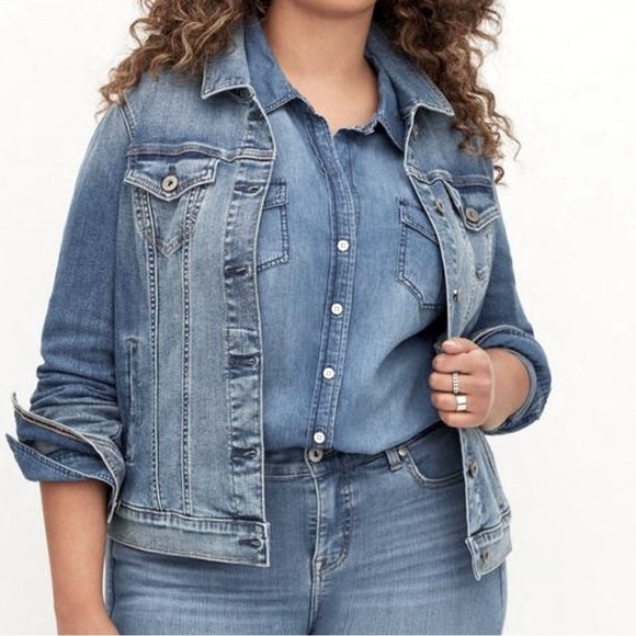 Torrid Plus Size Jean jacket! - Picture 2 of 6